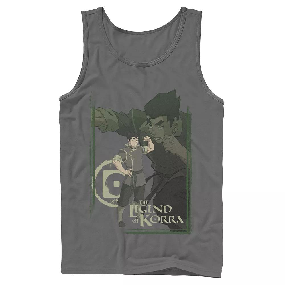 Men's Nickelodeon The Legend Of Korra Bolin Collage Poster Tank Top,  Product Image