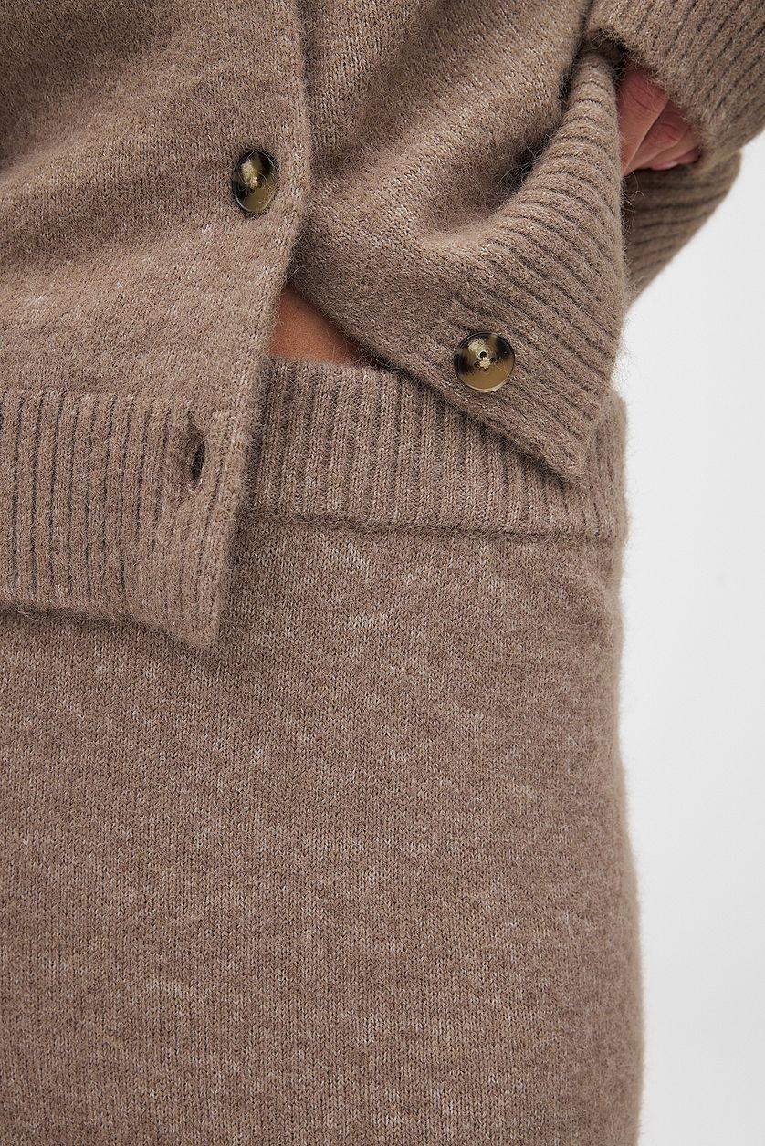 Knitted Maxi Skirt Product Image