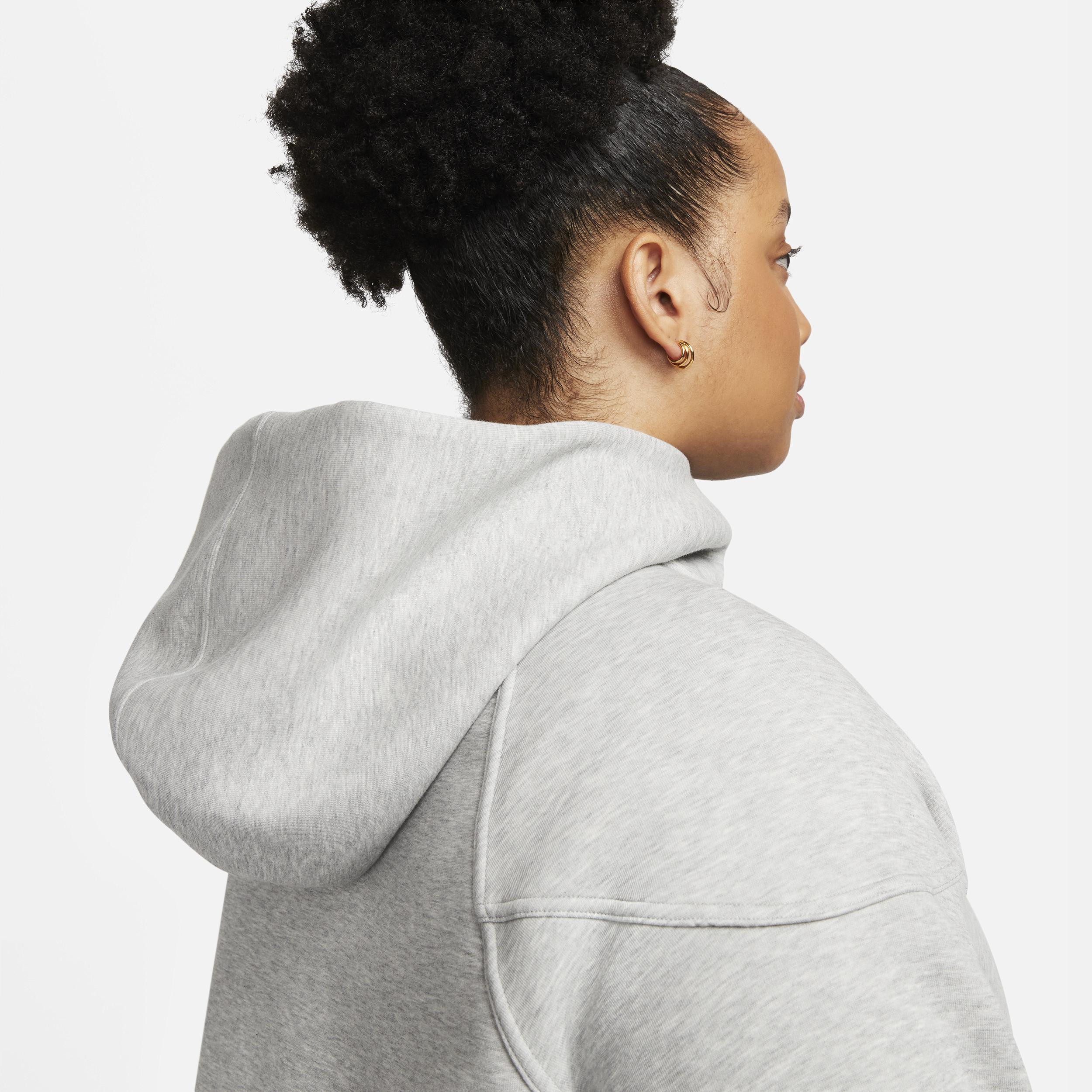 Womens Nike Sportswear Tech Fleece Windrunner Full-Zip Hoodie (Plus Size) | FB8340-063 Product Image