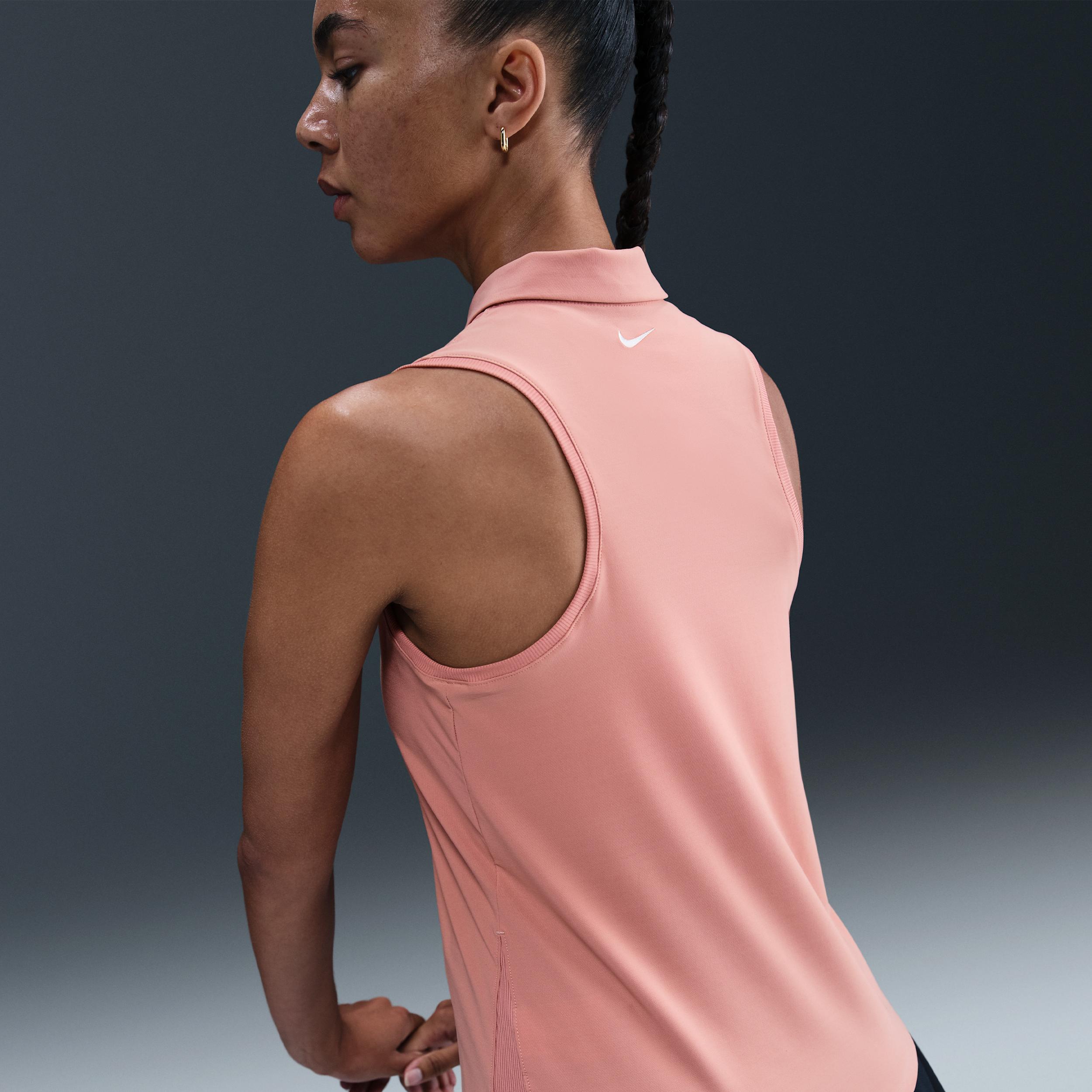 Nike Women's Victory Dri-FIT Sleeveless Polo Product Image