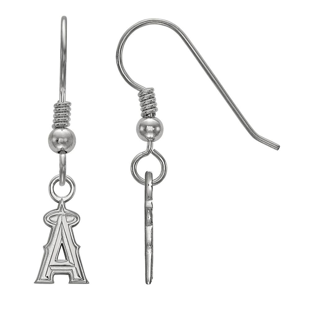 LogoArt Sterling Silver Los Angeles Angels of Anaheim Mini Dangle Earrings, Women's, Size: 29 mm Product Image