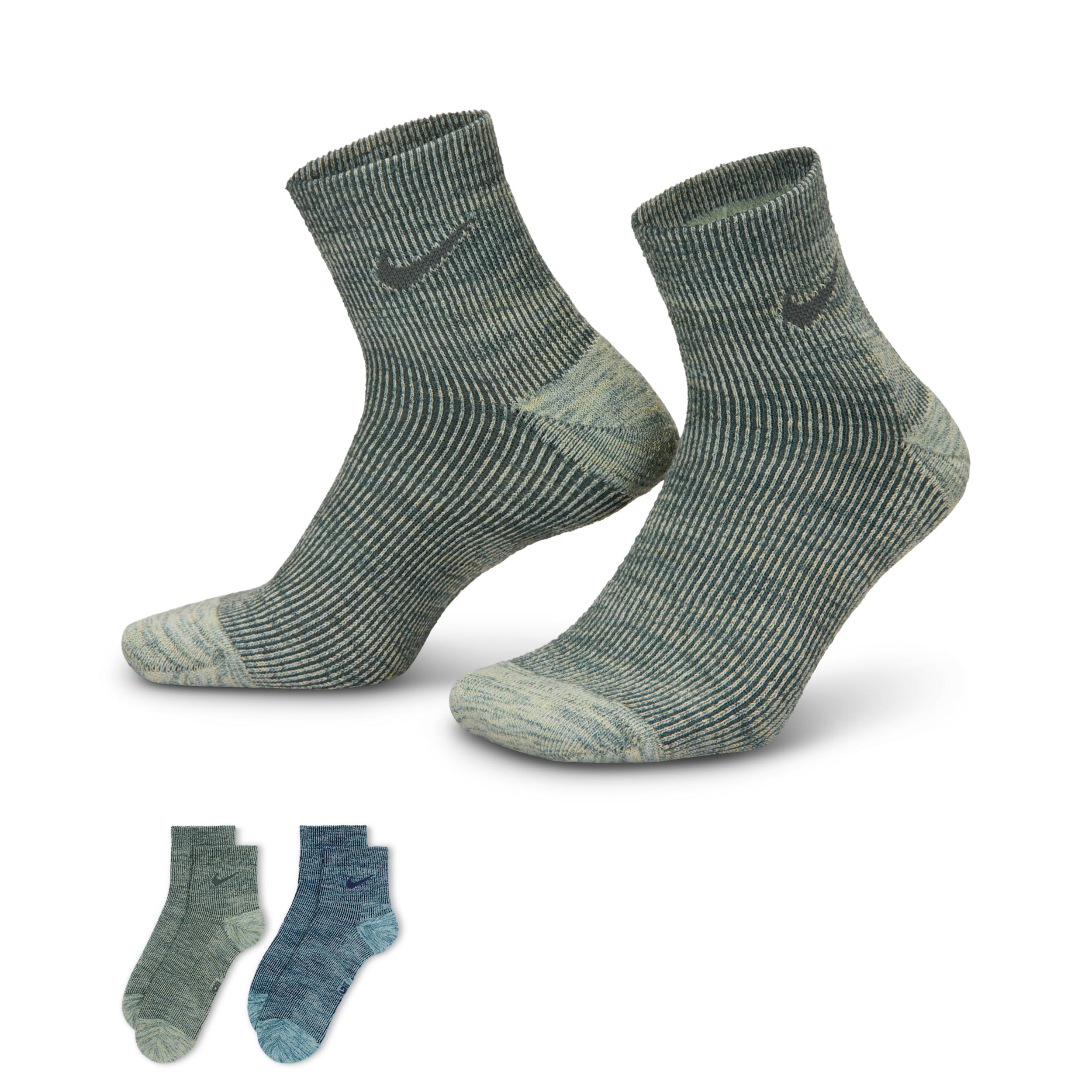 Nike Unisex Everyday Cushioned Ankle Socks (2 Pair) | HV6897-902 Product Image