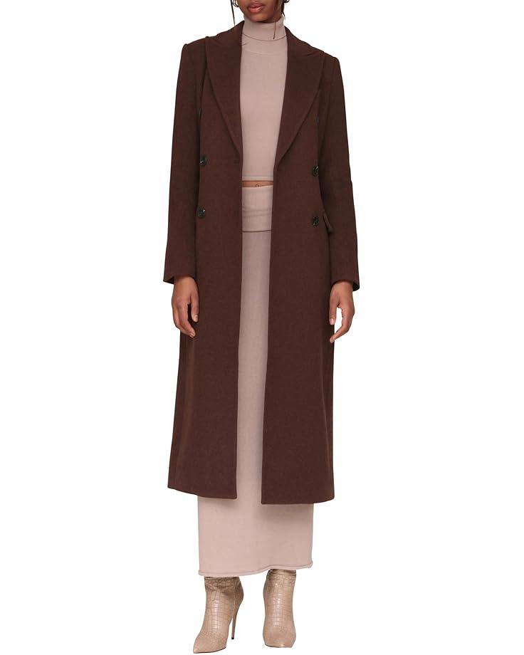 Wool Maxi Wrap Coat Product Image