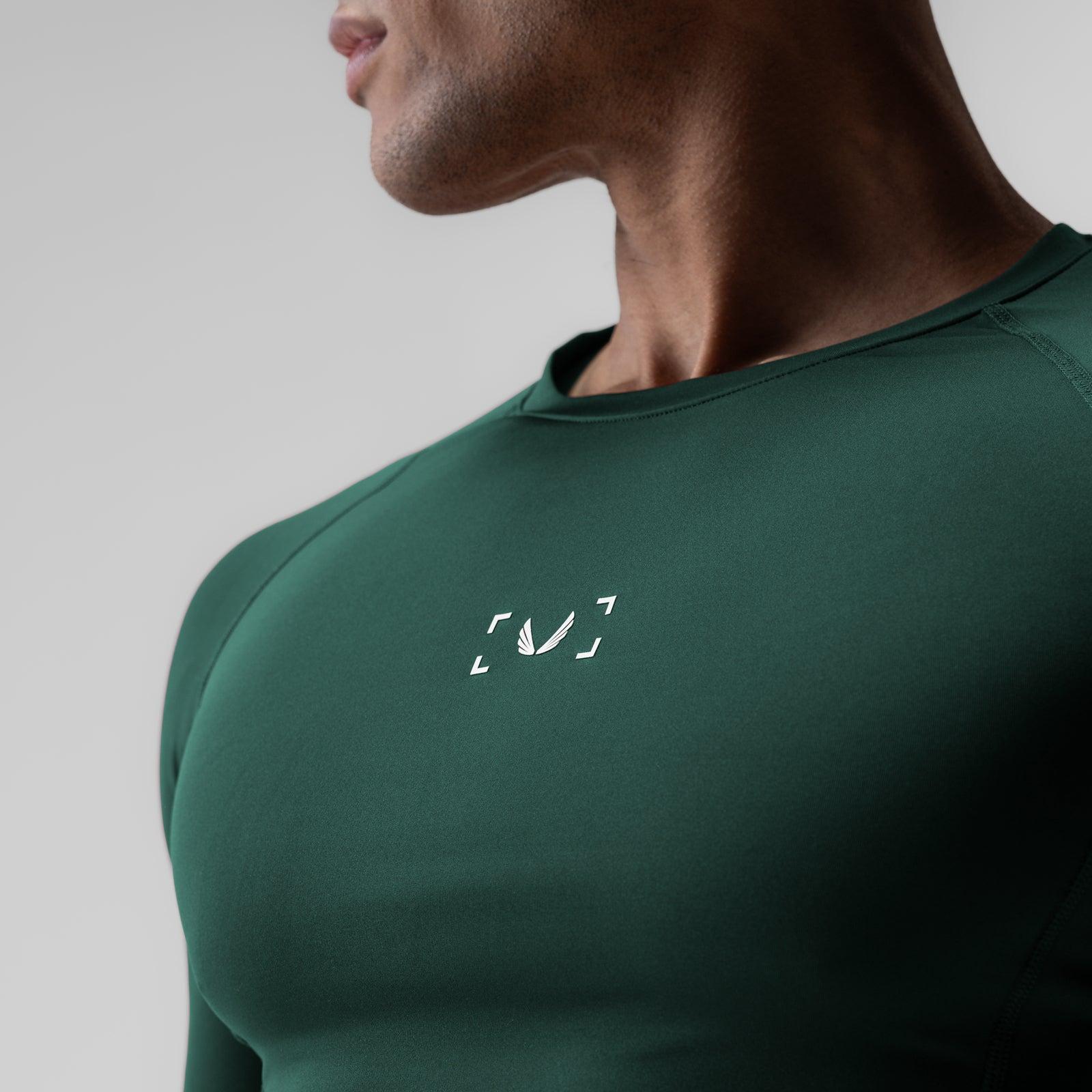 1027. WarpFlexx-Lite® Half-Sleeve Baselayer - Black Product Image