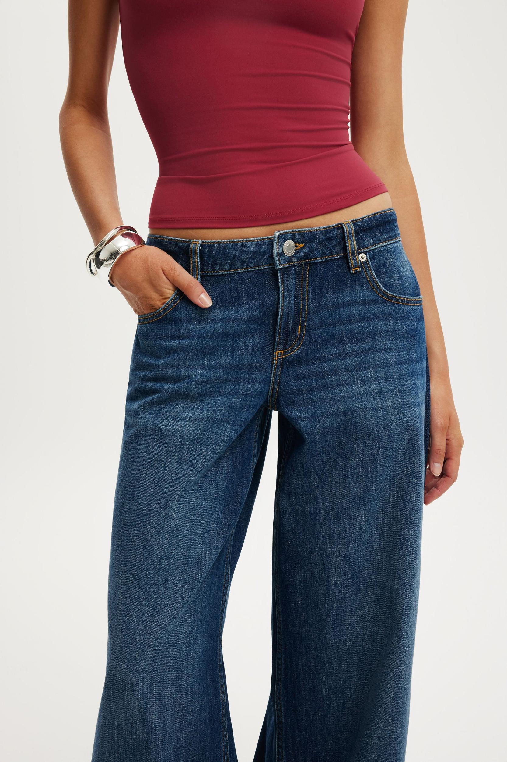 Low Rise Wide Jean Product Image