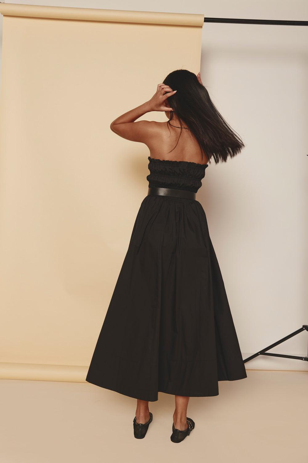 Eliana Midi Dress Black Product Image