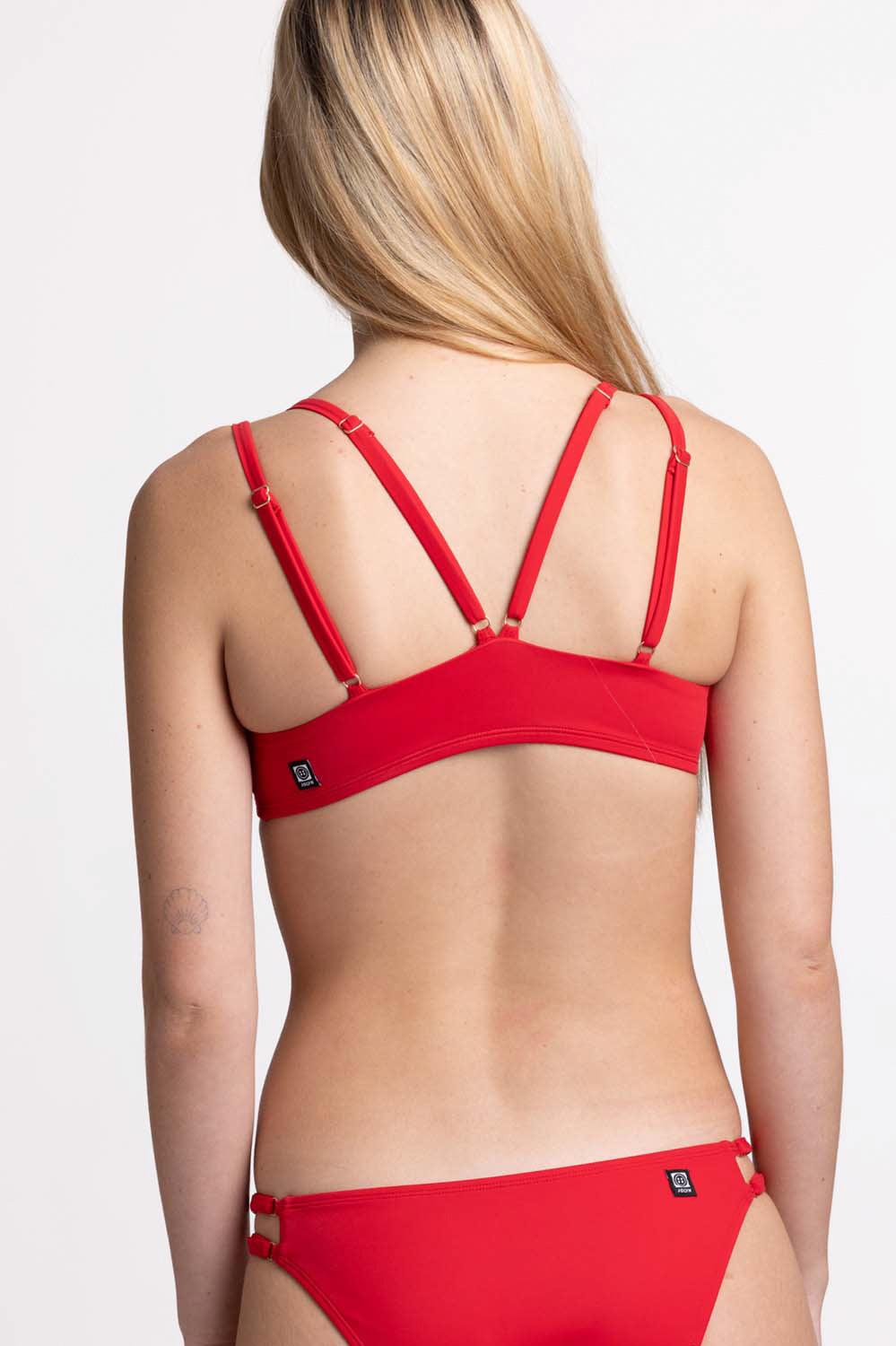 Suzy Bikini Top - Cherry Female Product Image