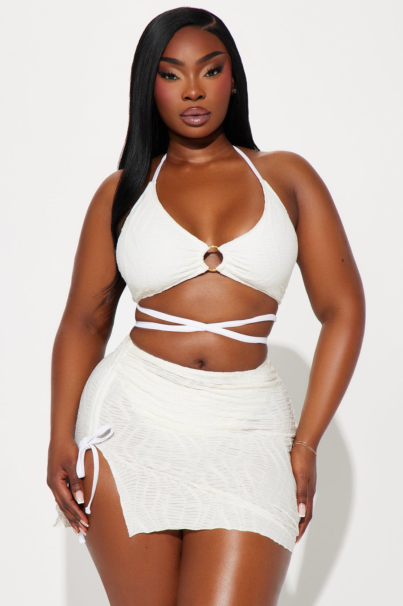 Hanna 3 Piece Bikini Set - Ivory Product Image