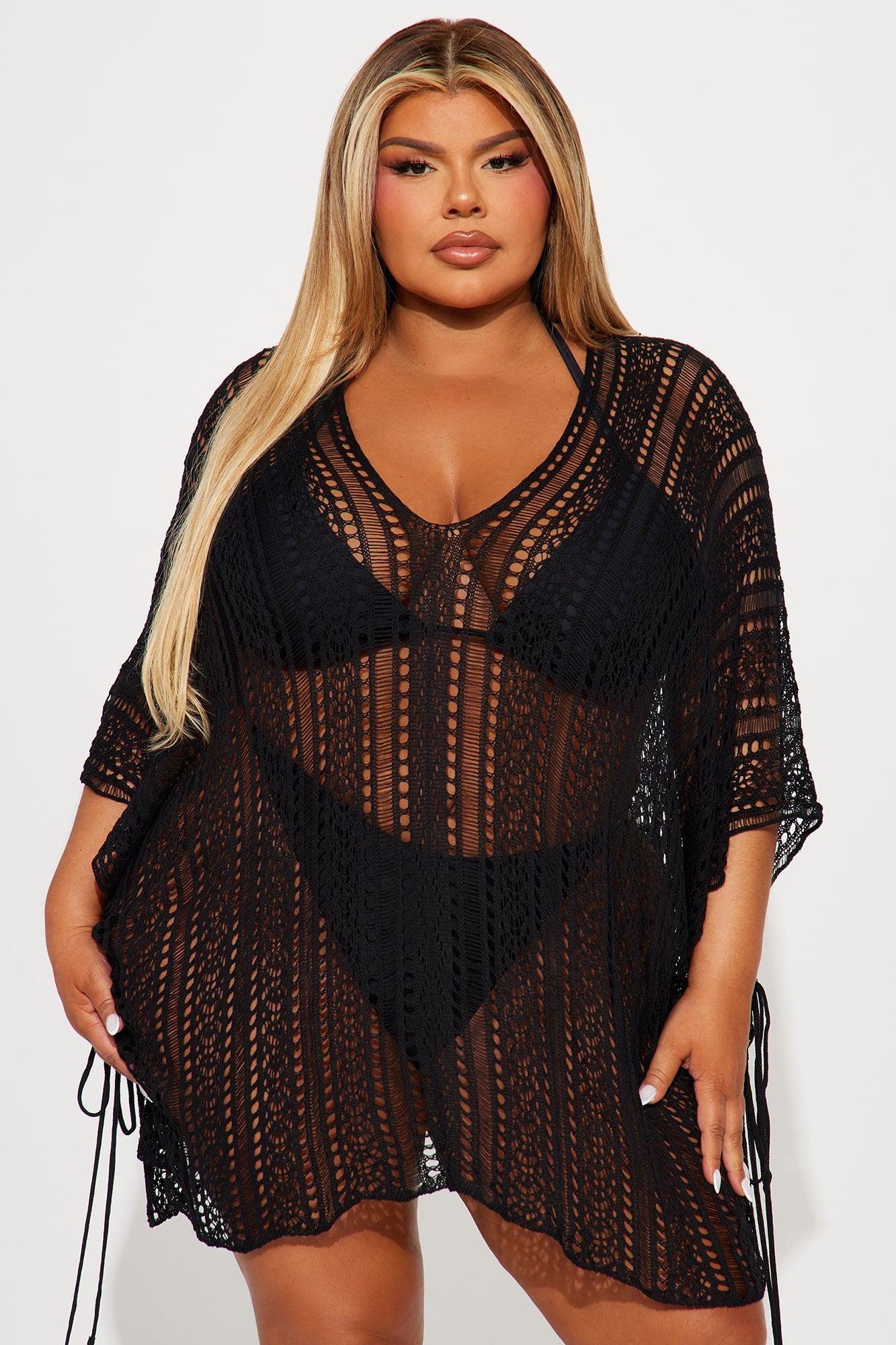 Althea Swim Cover Up - Black Product Image