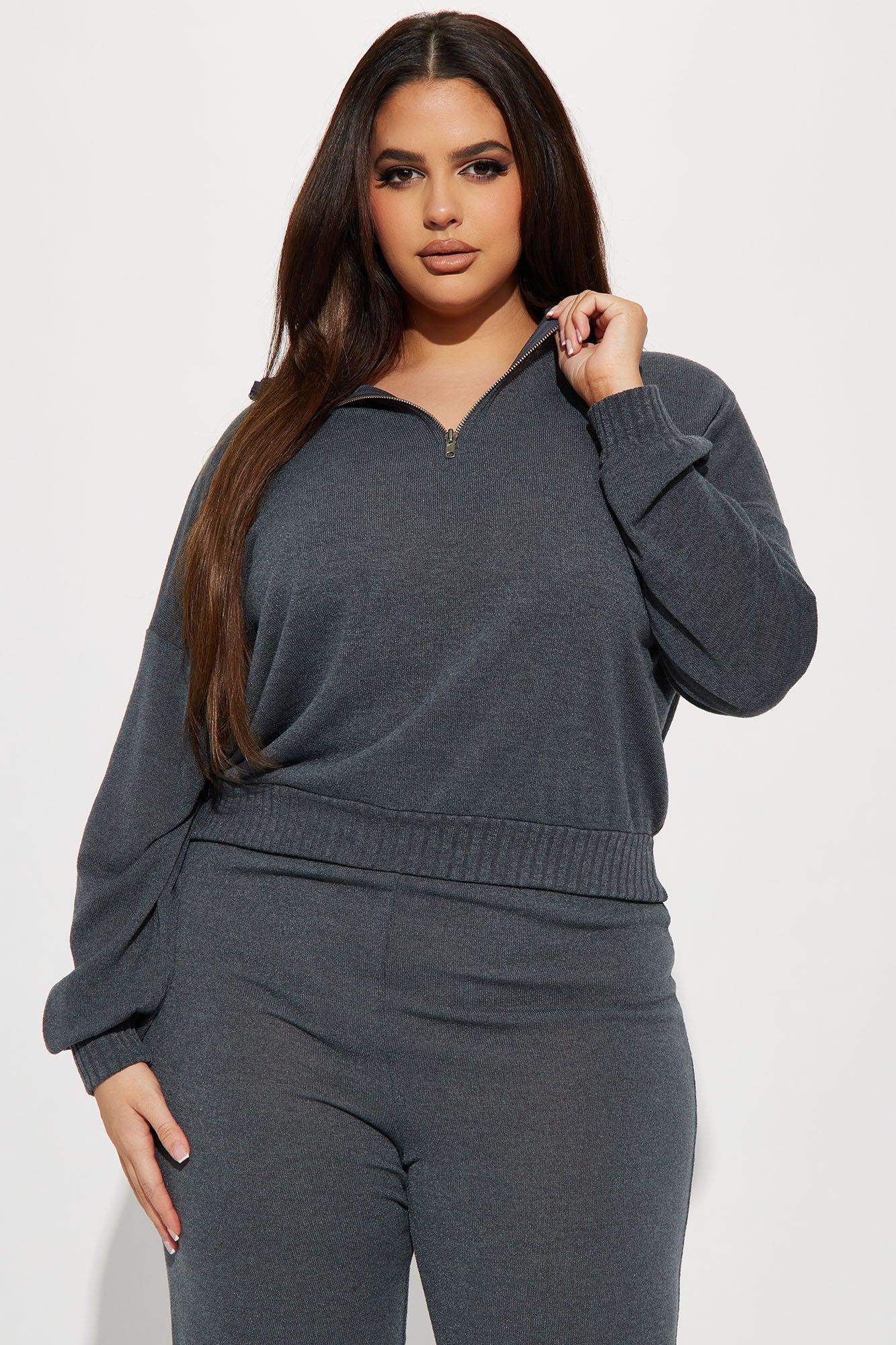 Right Again Jogger Set  - Charcoal Product Image