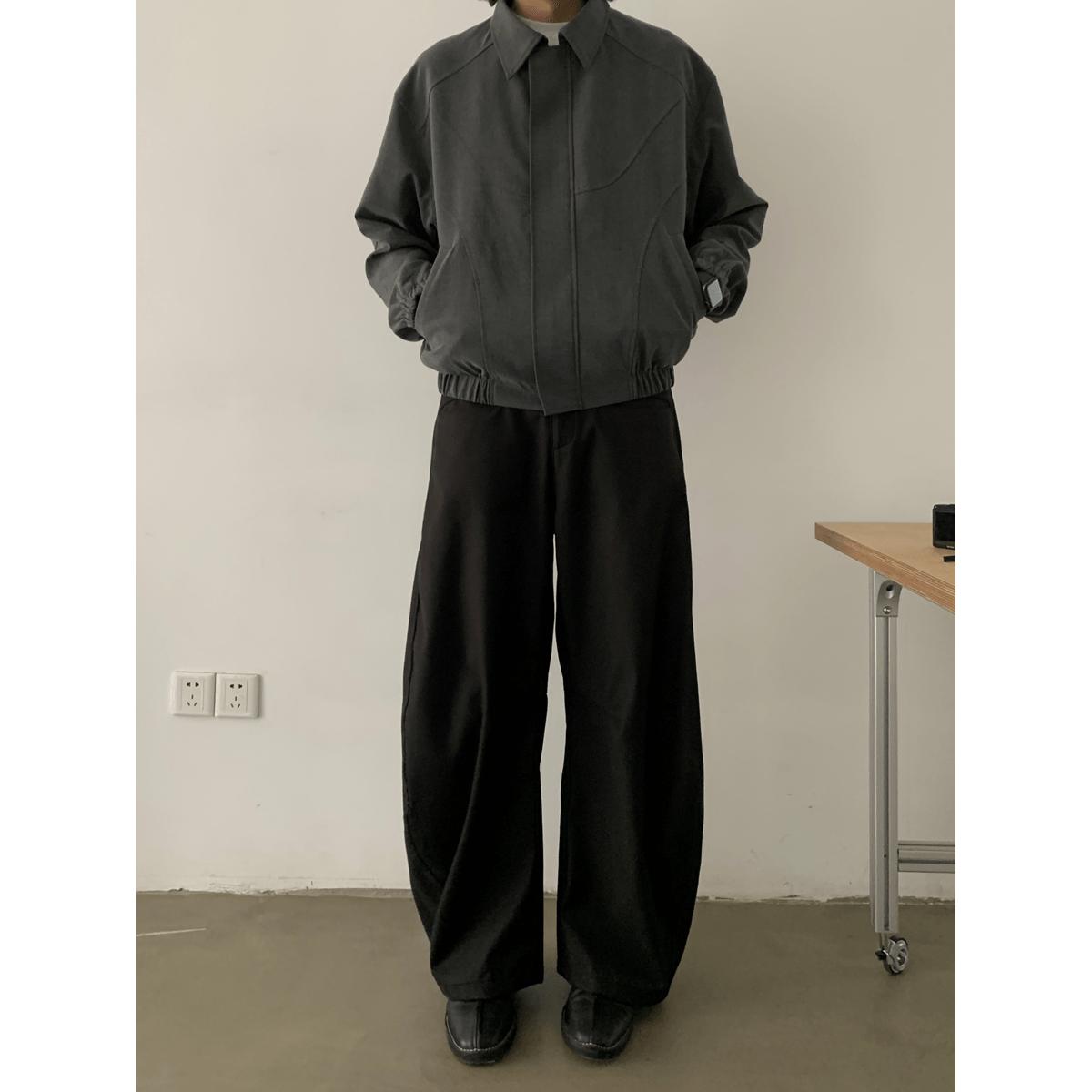 RT No. 18825 CASUAL SCIMITAR STRAIGHT PANTS Product Image