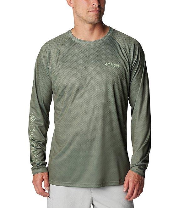 Columbia PFG Super Terminal Tackle Super Fade Long Sleeve Graphic T-Shirt Product Image