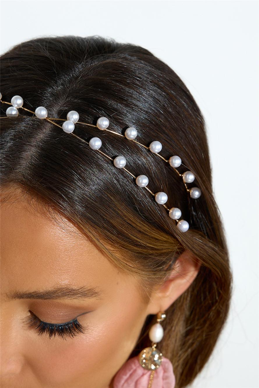 Mermaid Touch Headband Gold Product Image