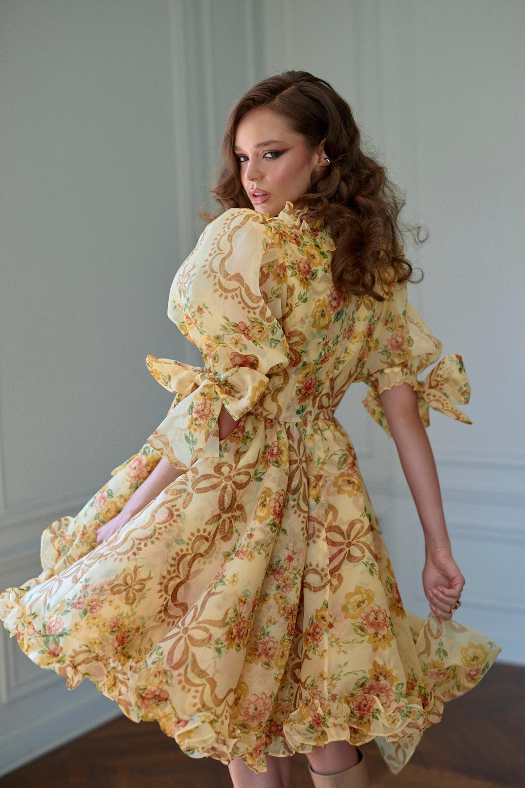 The Creme Brulee Marie Dress Product Image