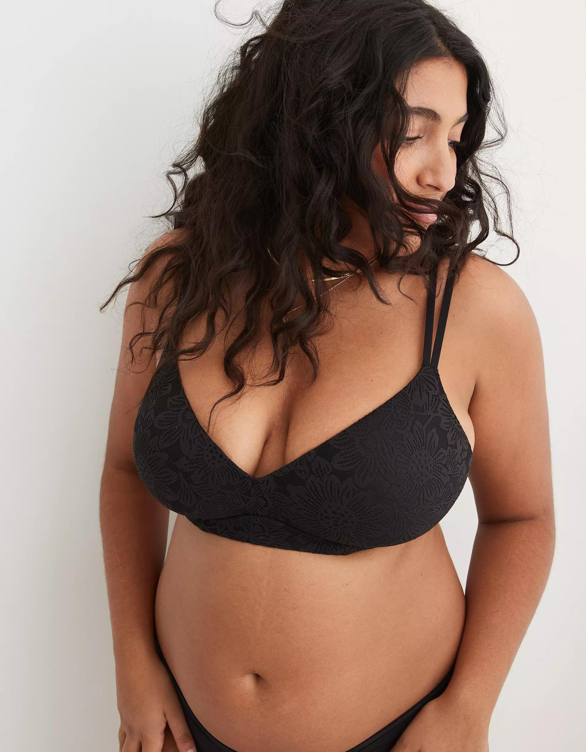 Sunnie Bloom Lace Wireless Push Up Bra Product Image