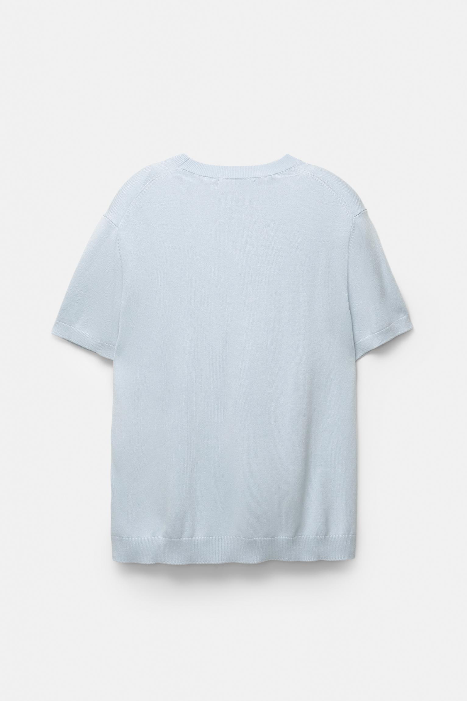 Short sleeve knit T-shirt Product Image