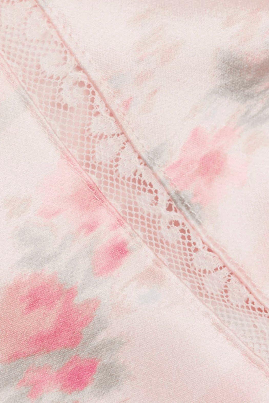 Levall Satin Floral-Top Product Image