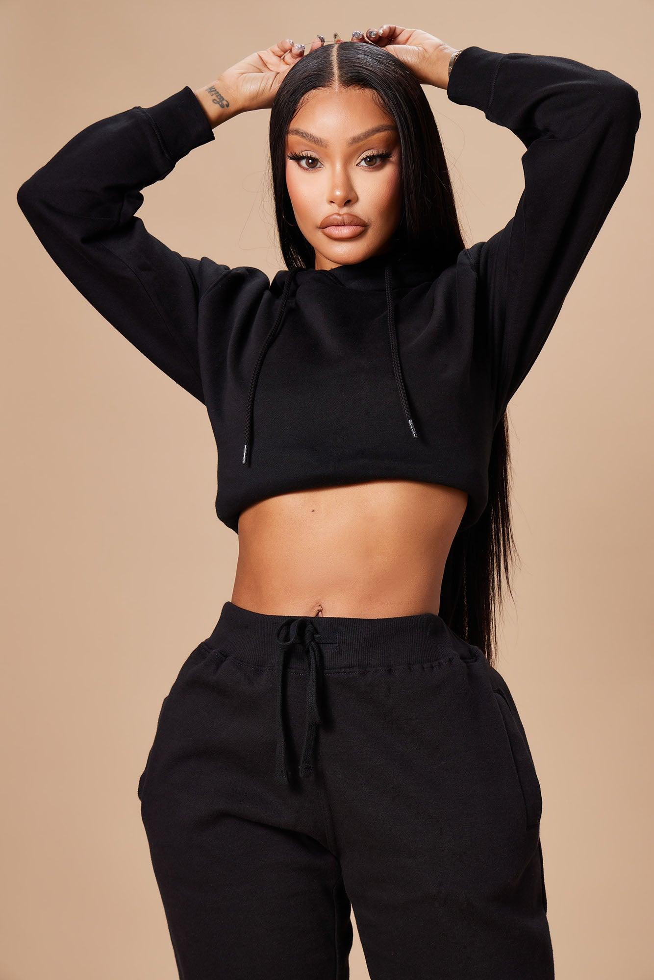 Stole Your Boyfriend's Oversized Hoodie - Black Product Image