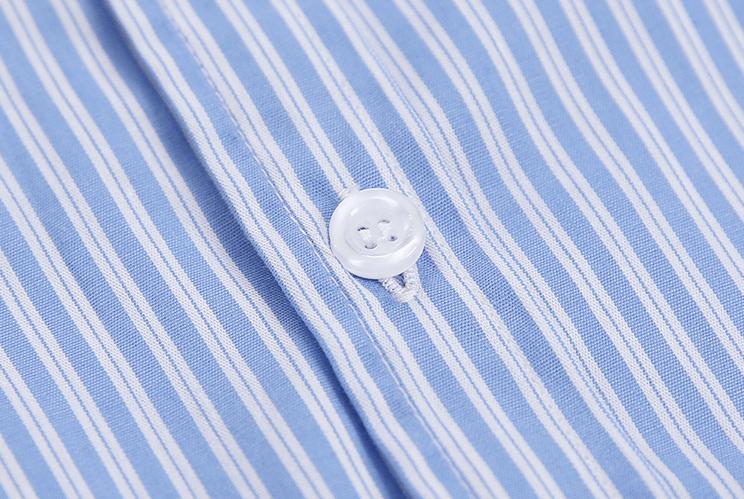 RT No. 2156 OVERSIZE STRIPED COLLAR SHIRT Product Image