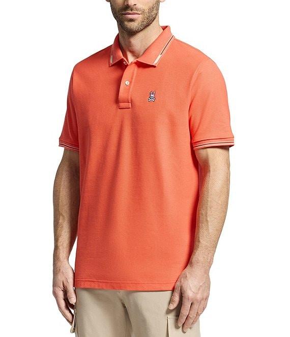 Psycho Bunny Stirling Pique Short Sleeve Polo Shirt Product Image