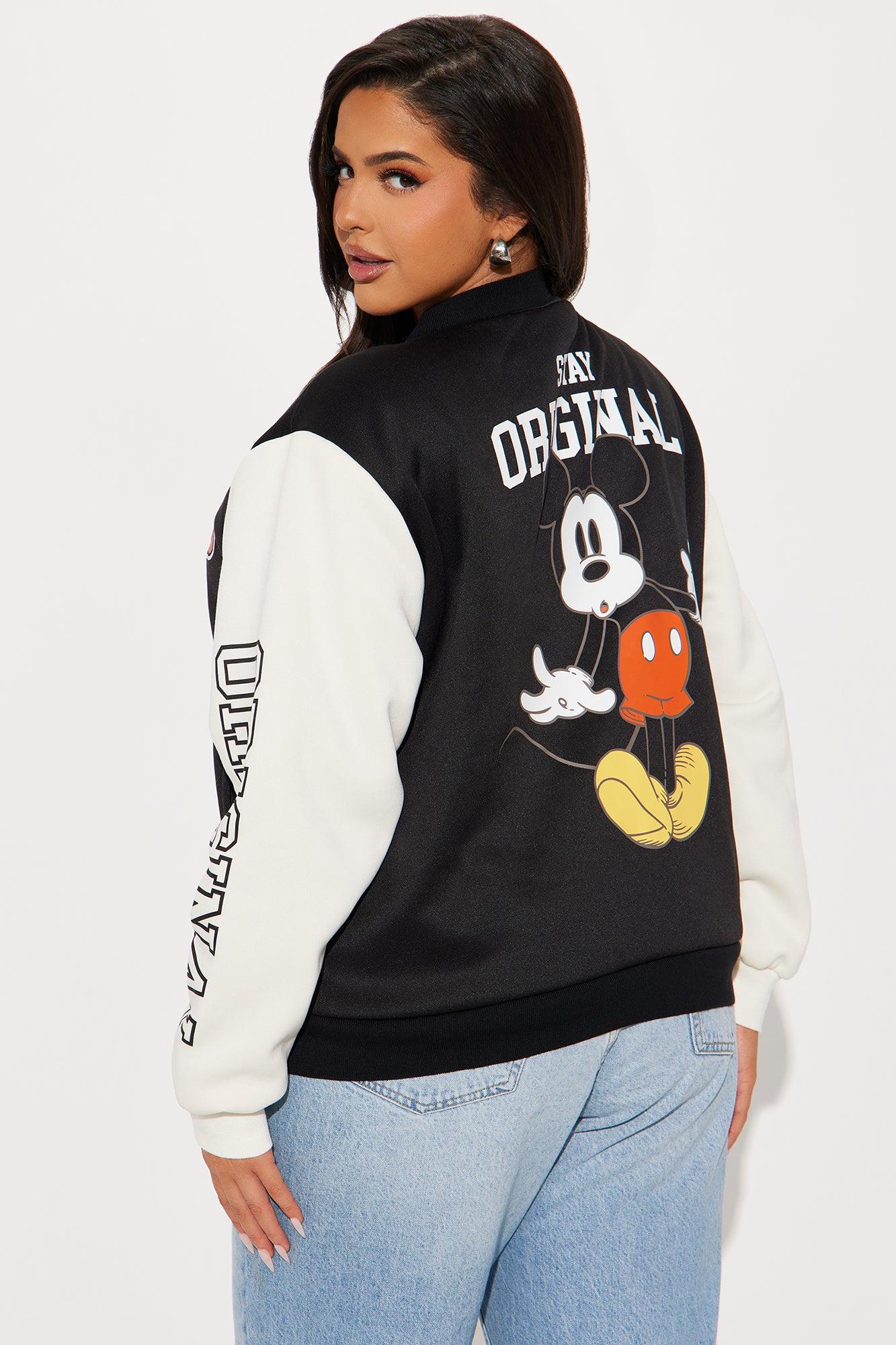 Mickey Mouse Sherpa Lined Jacket - Black Product Image