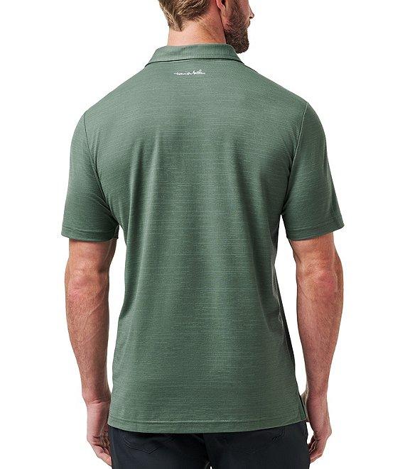 TravisMathew The Heater Performance Stretch Short Sleeve Polo Shirt Product Image