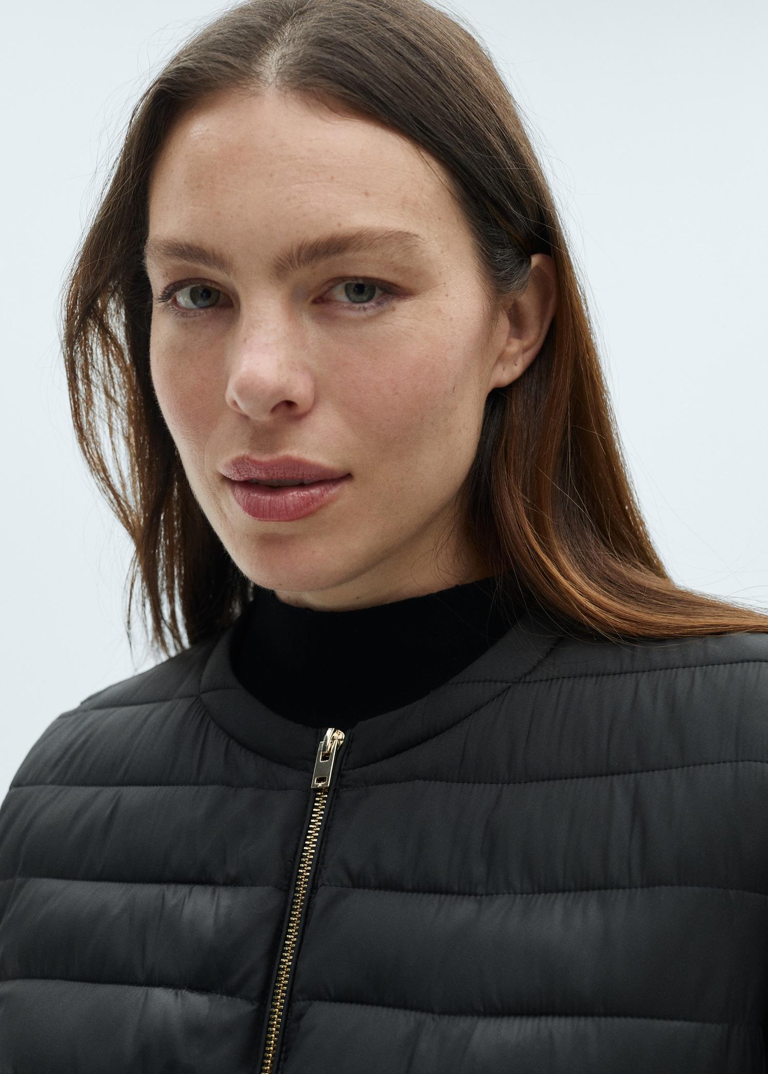 Quilted gilet - Women | MANGO USA Product Image
