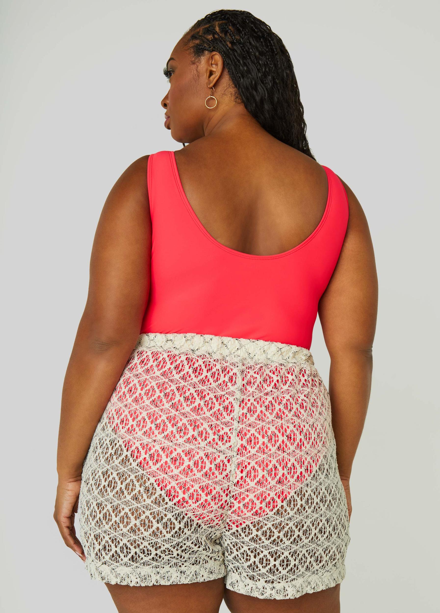 Crochet Cover Up Shorts Product Image
