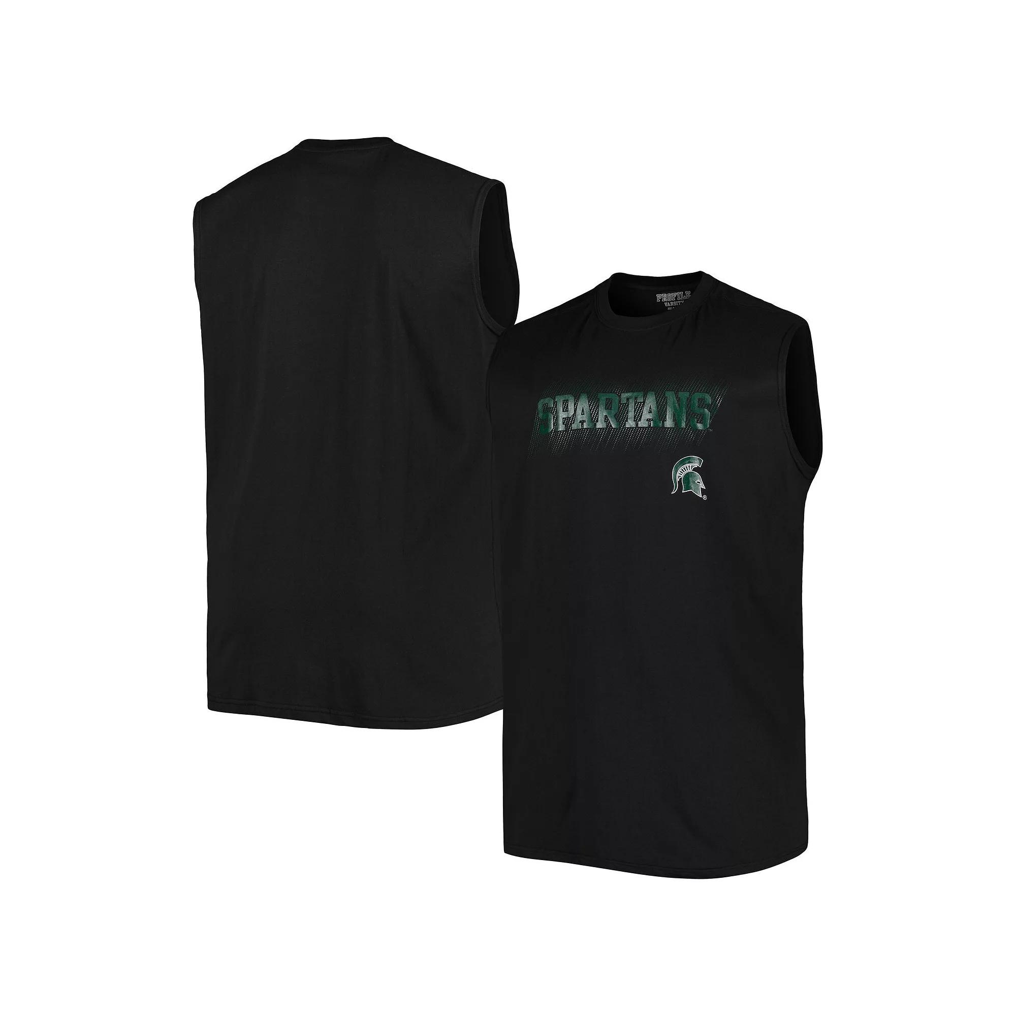 Mens Michigan State Spartans Big & Tall Tank Top Product Image