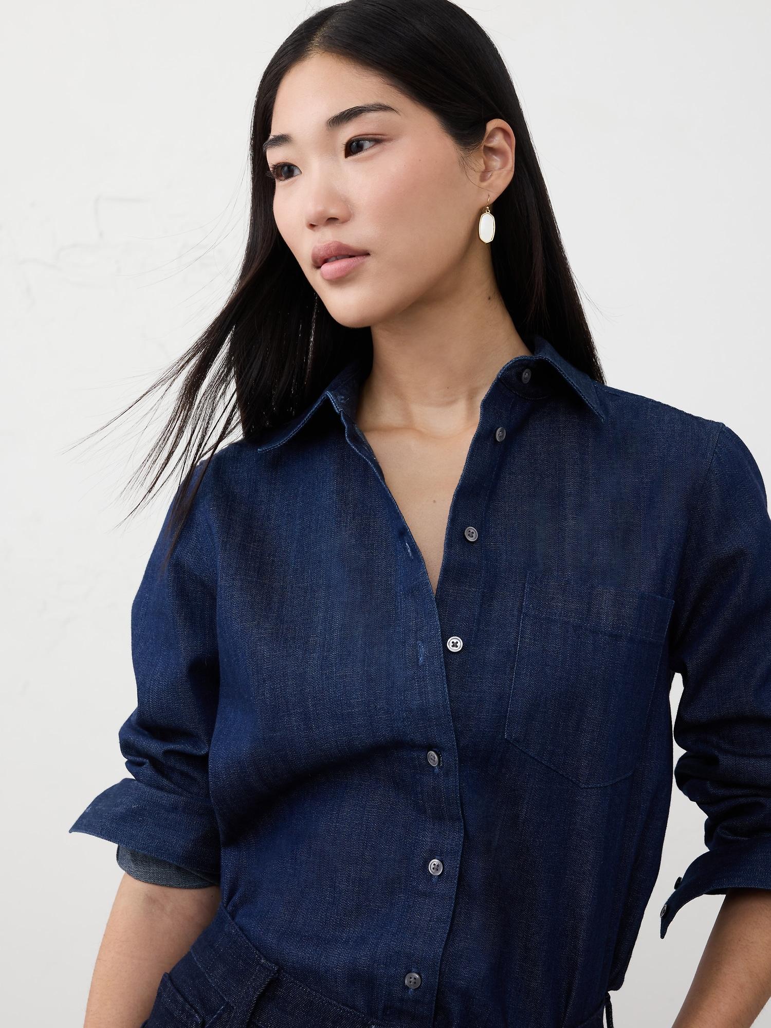 Mother of Pearl Hexagon Drop Earrings Product Image