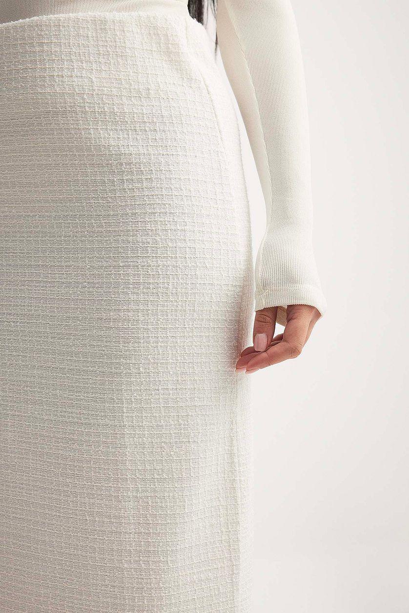 Tweed Maxi Skirt Product Image