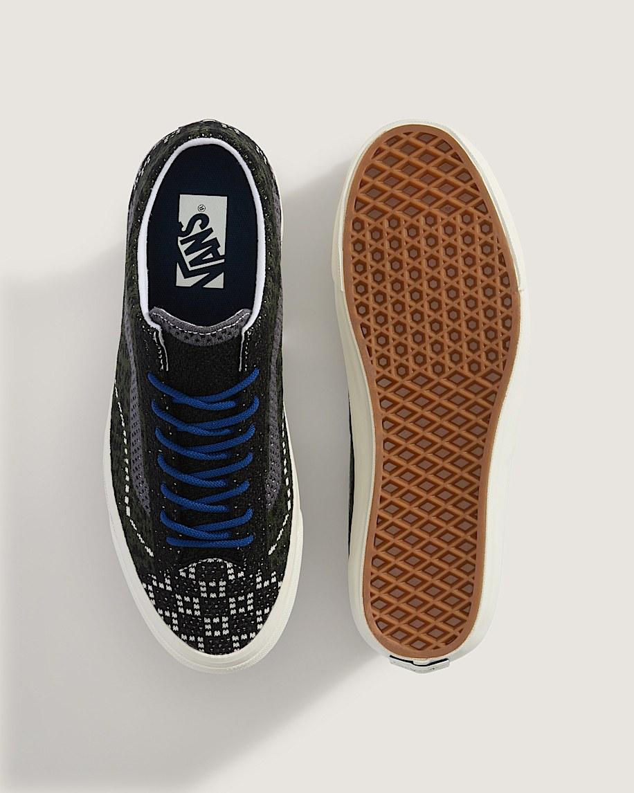 Premium Old Skool Shoe in Cheetah Dried Kelp Green / Black| Vans US Product Image