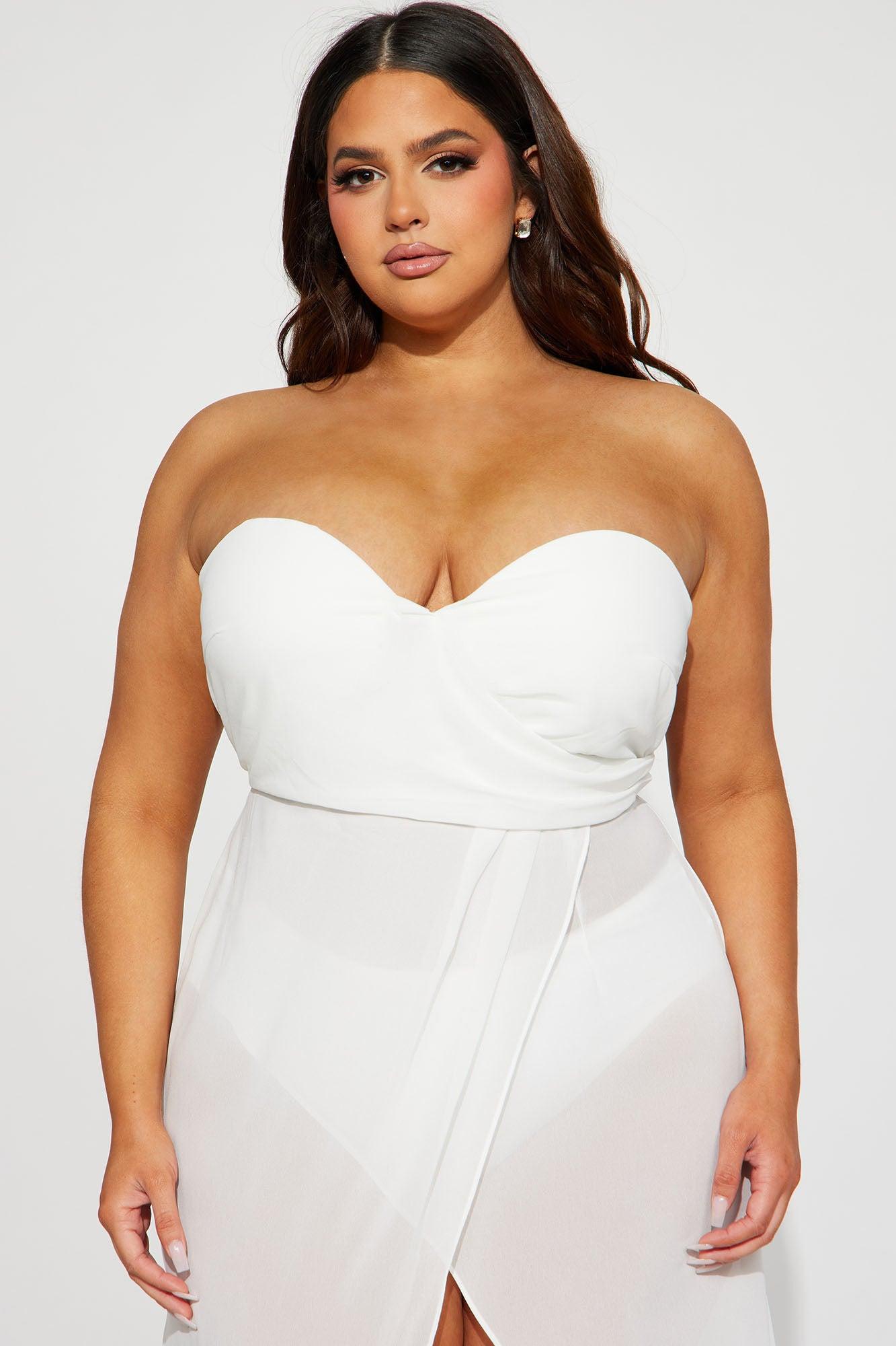 Leanne Maxi Dress - White Product Image