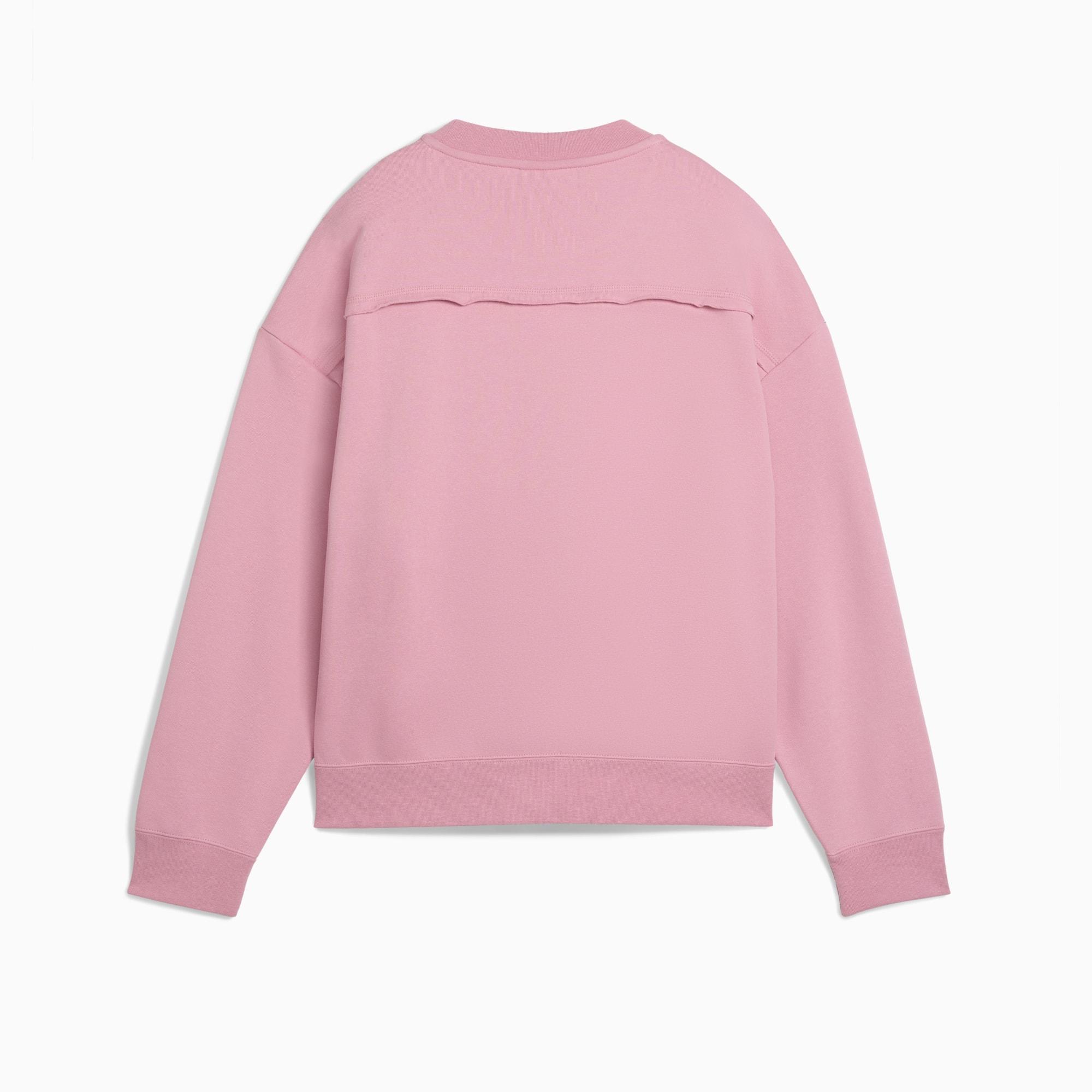 PUMA Essentials Double Up Women's Crew Neck Sweatshirt Product Image