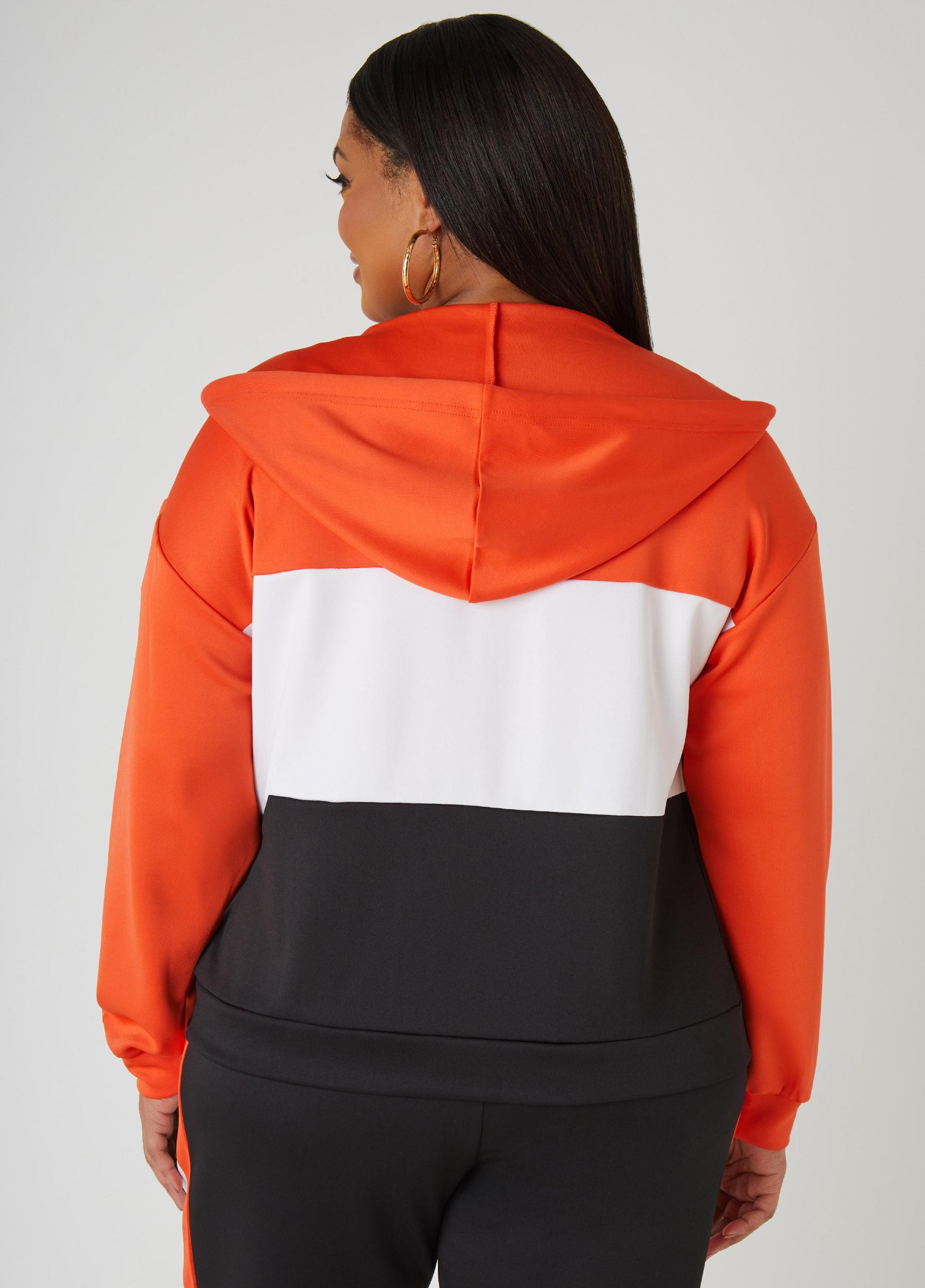 Colorblocked Hooded Jacket Product Image