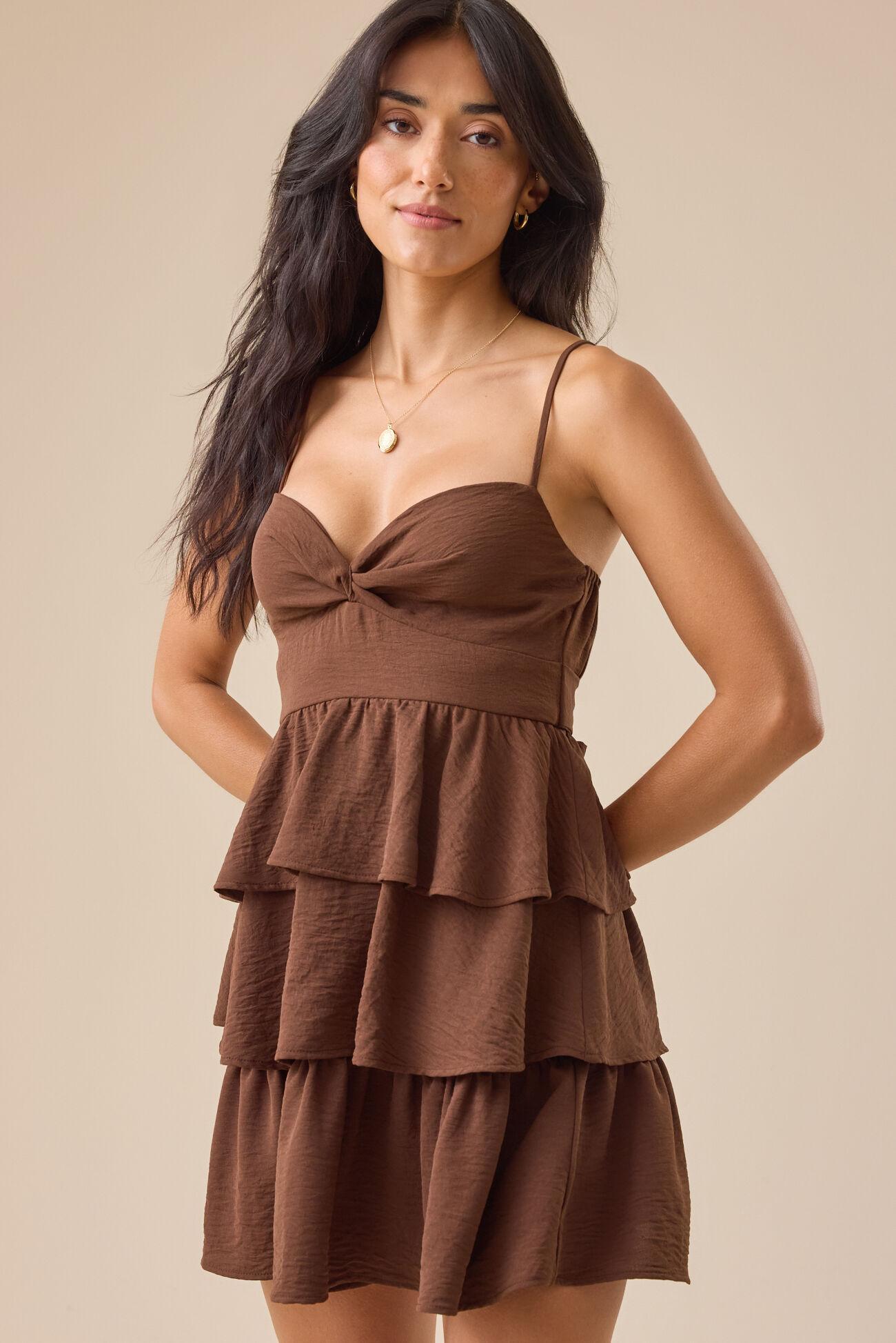 Sara Tiered Mini Dress Product Image