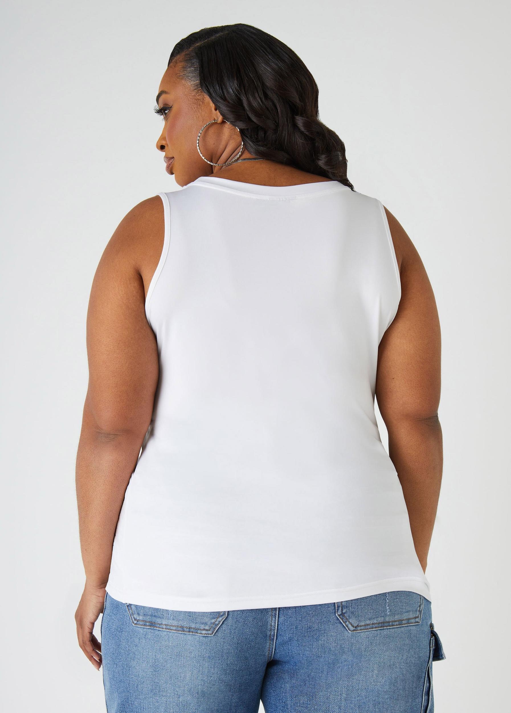Plus Size The Basic Tank Top Ashley Stewart Product Image