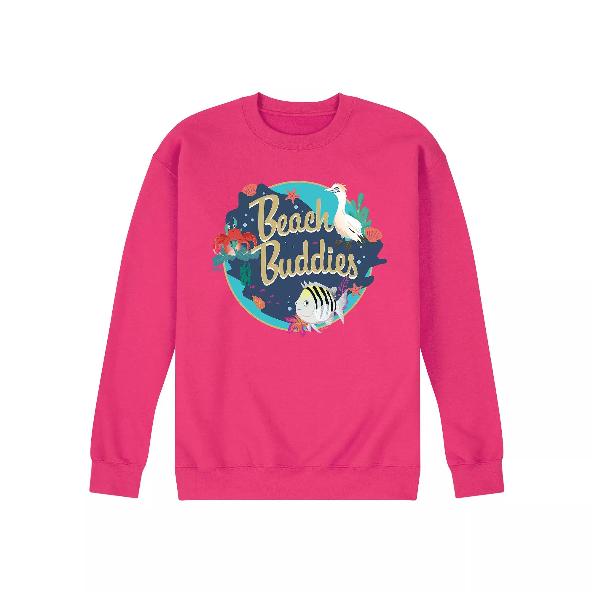 Disney's The Little Mermaid Men's Beach Buddies Graphic Tee,  Product Image