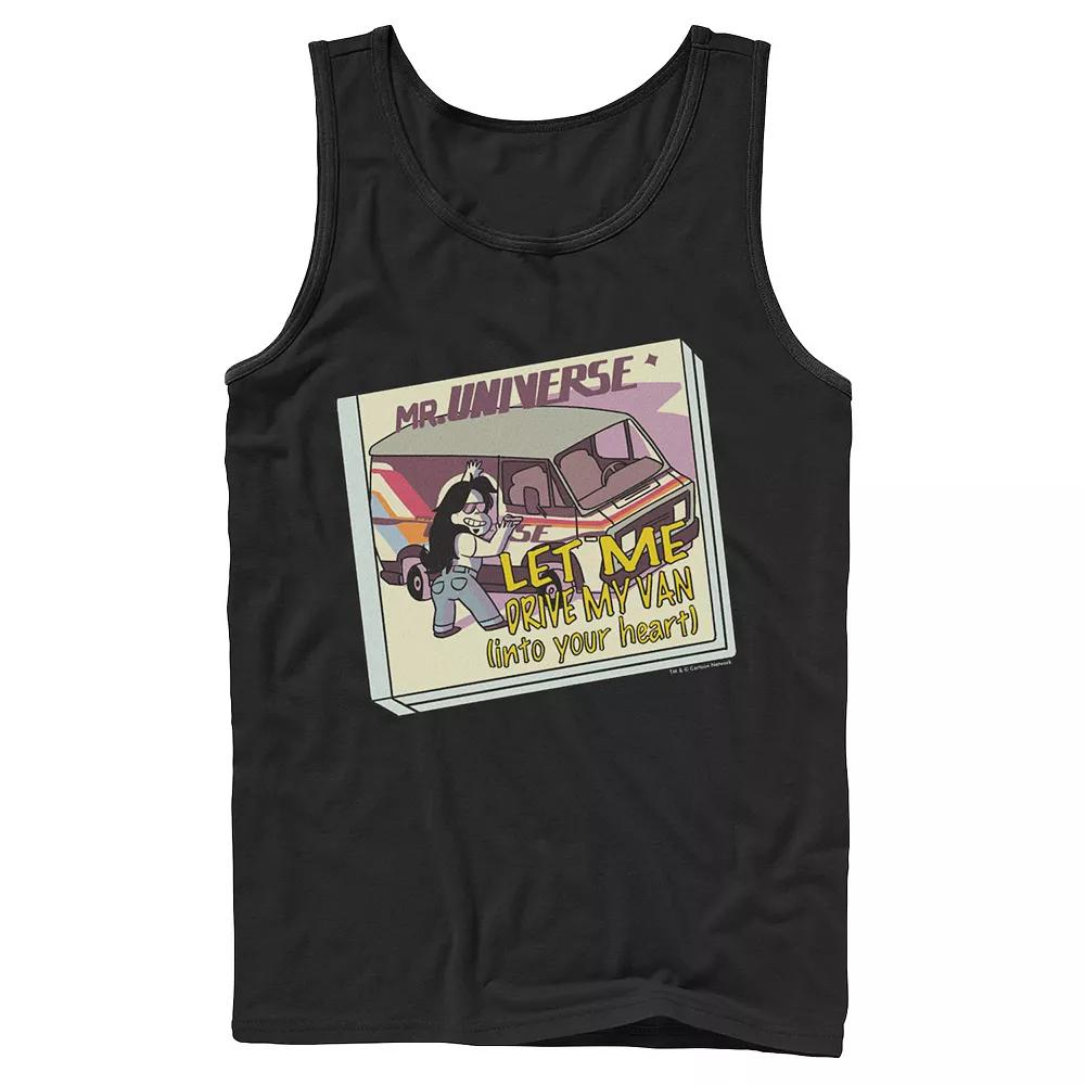 Men's Cartoon Network Steven Universe Drive Into Your Heart Tank Top, Size: XL, Black Product Image