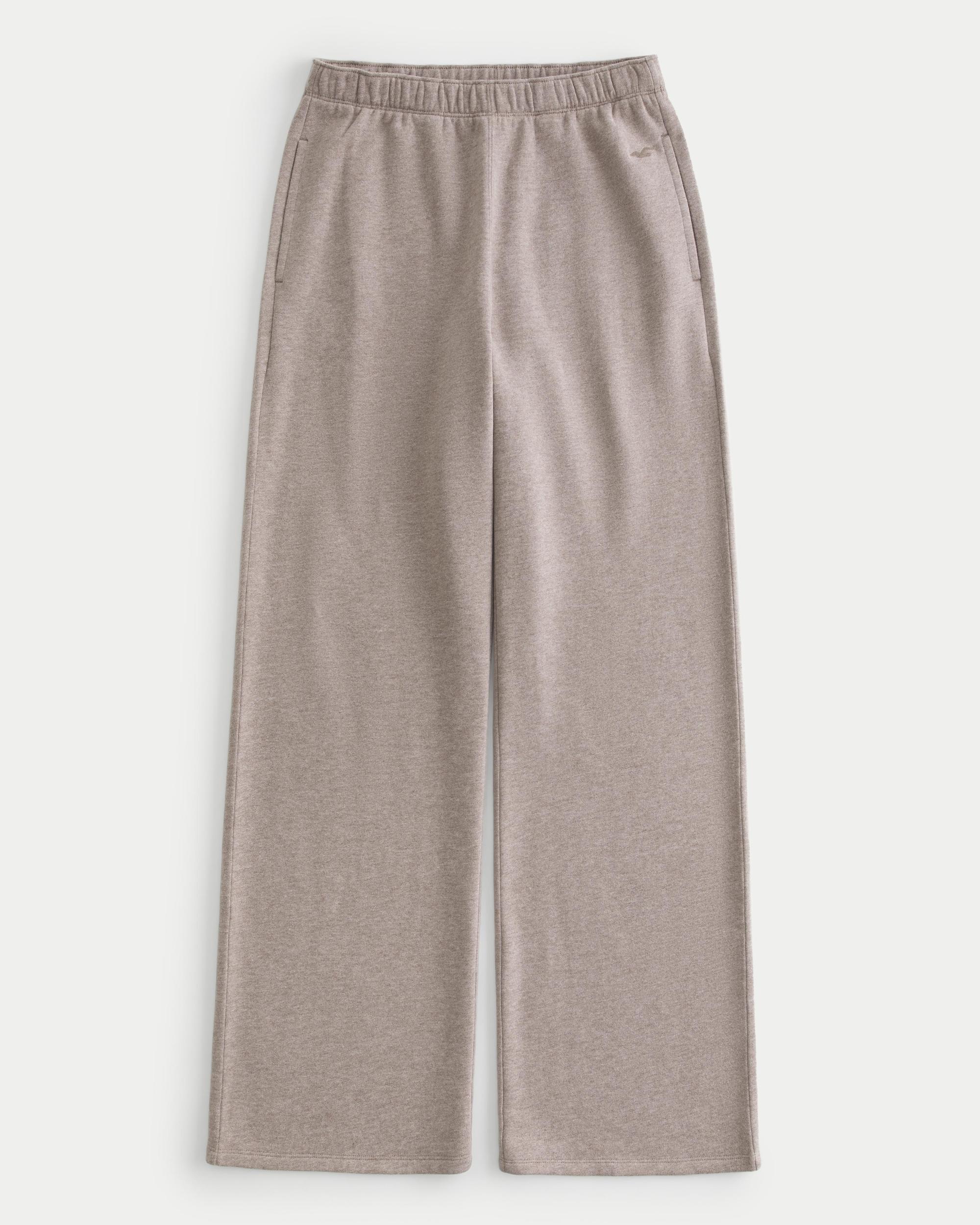 Hollister Feel Good Fleece Wide-Leg Pants Product Image
