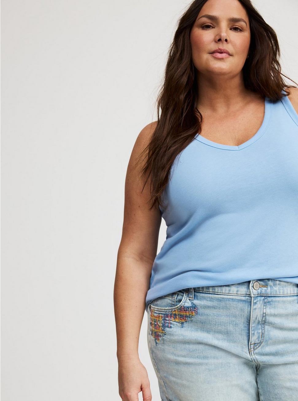 5'' Perfect Mid-Rise Embroidered Short Product Image