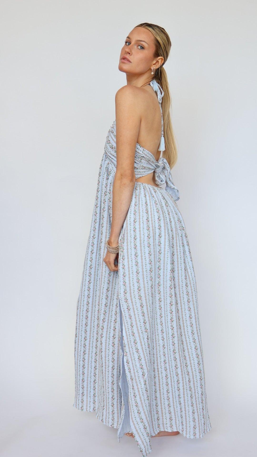 Floral Print Maxi Dress Product Image