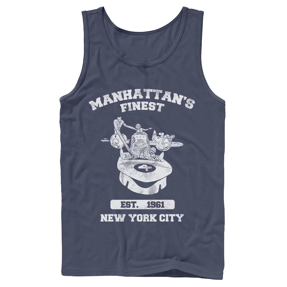 Men's Marvel Fantastic Four Manhattan's Finest Est. 1961 Tank Top,  Product Image