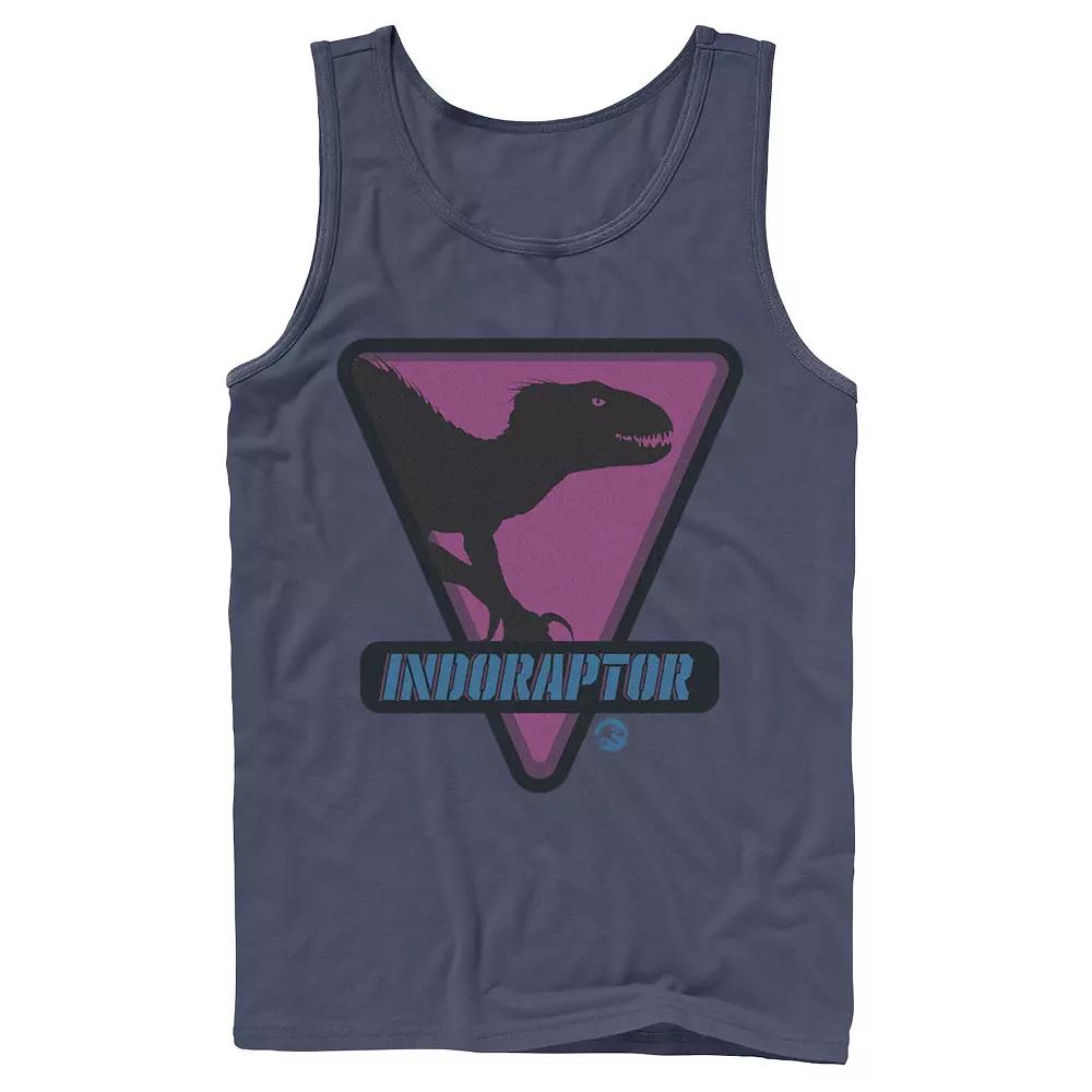 Men's Jurassic World Indoraptor Silhouette Tank Top,  Product Image