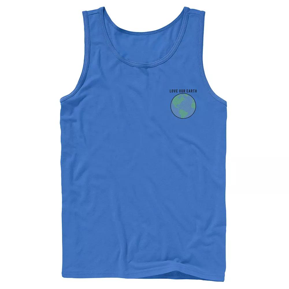 Men's Jurassic Park Raptor Hold Logo Pocket Tank Top,  Product Image