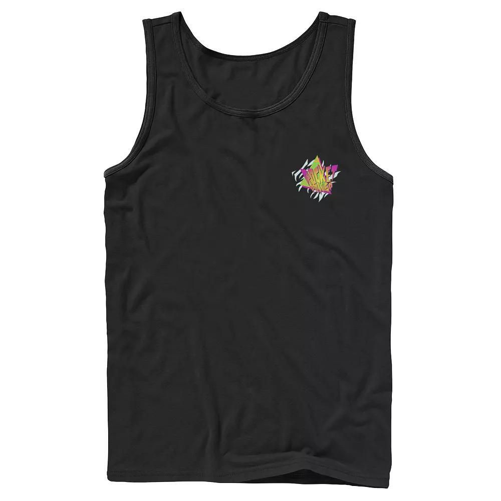 Men's Rocket Power Retro Triangle Logo Graphic Tank Top,  Product Image