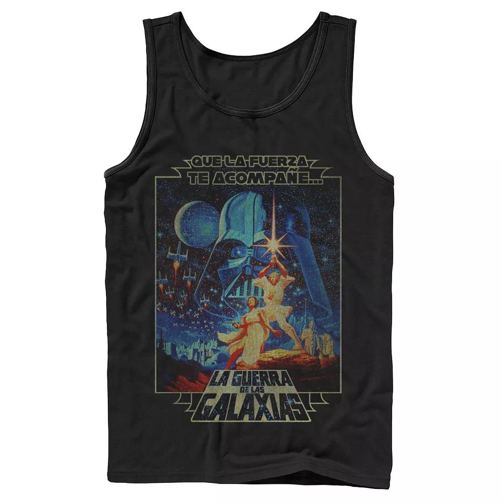 Men's Star Wars Faded Movie Poster Tank Top,  Product Image