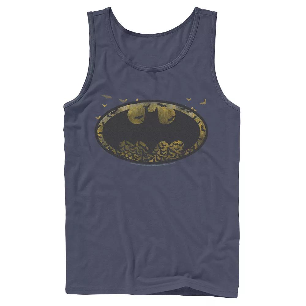 Men's DC Comics Batman Flying Bats Logo Tank Top,  Product Image