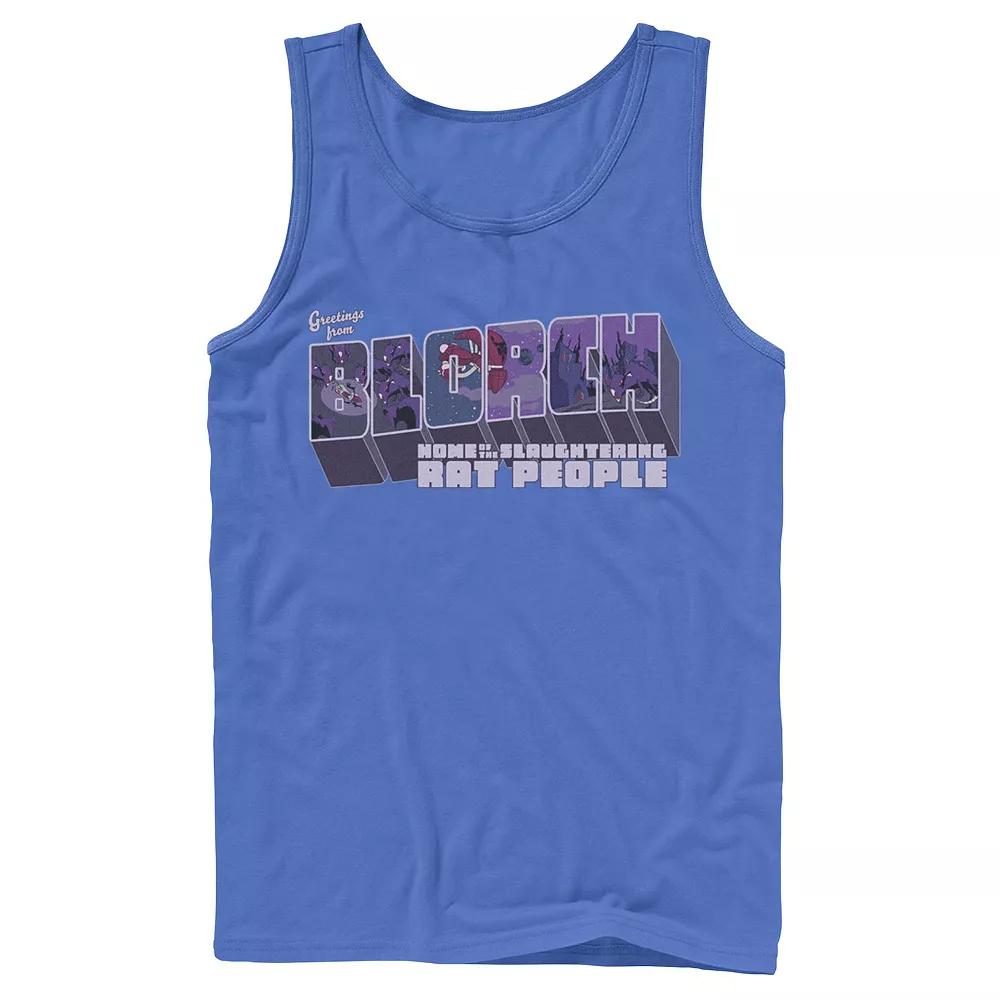 Men's Invader Zim Greetings From Blorch Graphic Tank Top,  Product Image