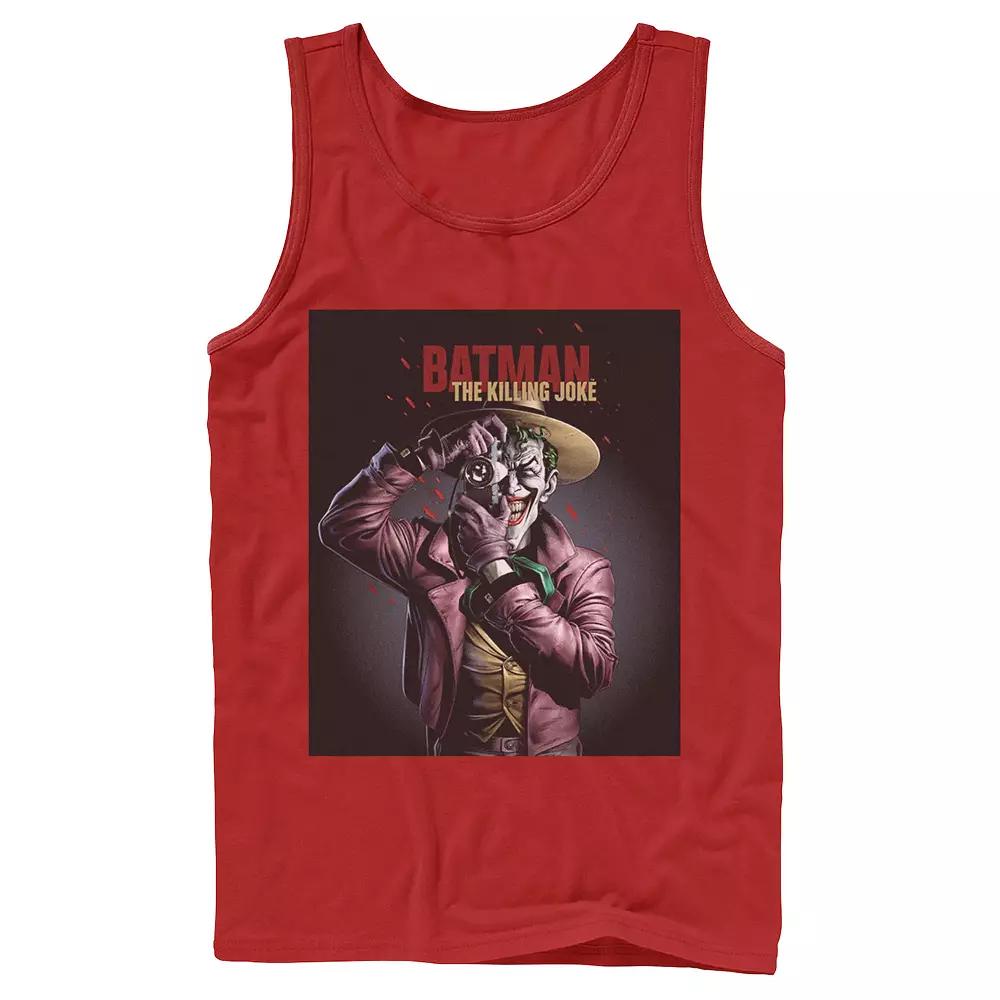 Men's DC Comics Batman The Killing Joke Joker Poster Tank Top,  Product Image